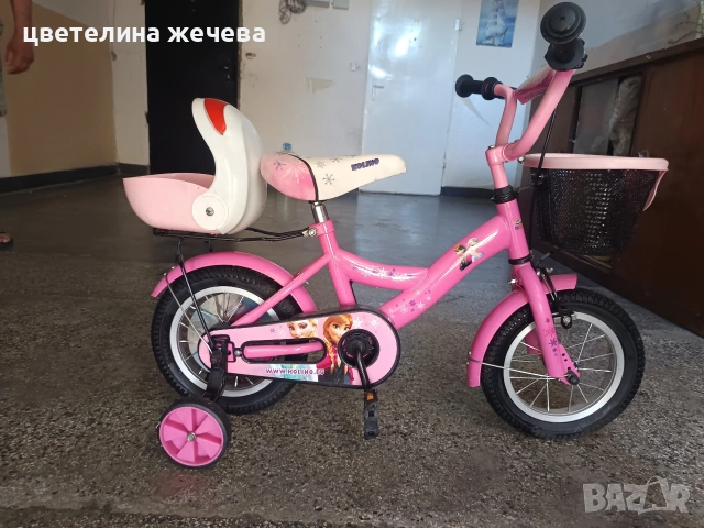 Детски велосипед 12 цола , снимка 4 - Детски велосипеди, триколки и коли - 54839161