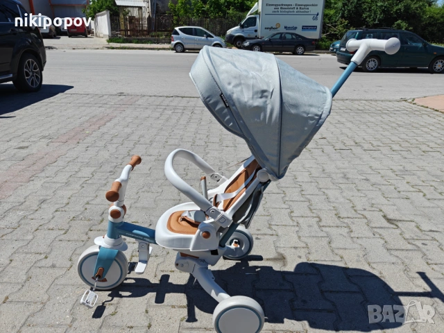 BYOX Детска триколка COMPACTO 4в1 син, снимка 6 - Други - 54645925