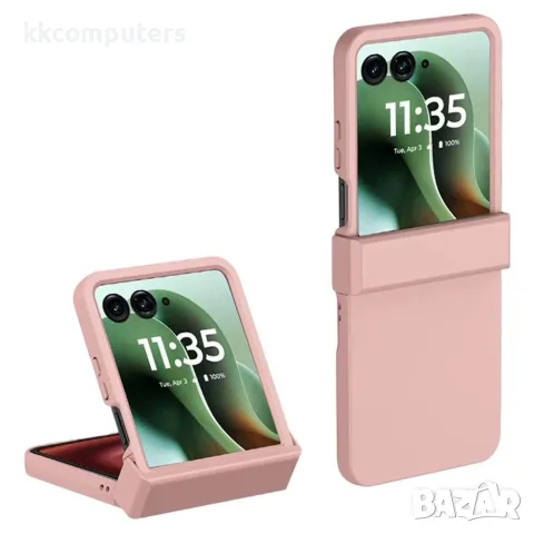 Калъф за Motorola Razr 70 Ultra / 60 Ultra 5G със Защита на Пантата и Протектор – 6 цвята, снимка 2 - Калъфи, кейсове - 55346774