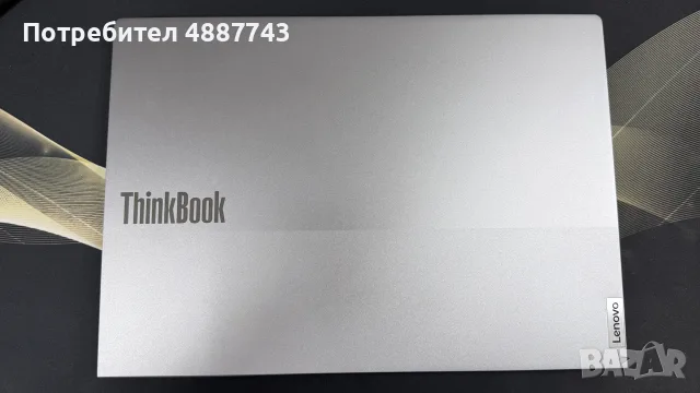 Lenovo ThinkBook 14 G7 ARP в цвят Arctic Grey.