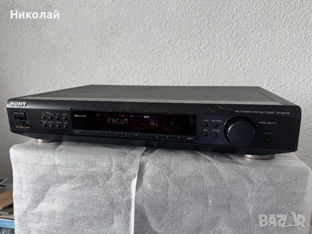 SONY ST-SE500 СТЕРЕО ТУНЕР, снимка 7 - Ресийвъри, усилватели, смесителни пултове - 54618151
