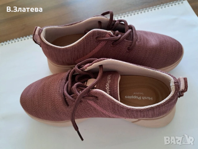 Маратонки HUSH PUPPIES, №38,цвят сьомга - на платформа, снимка 6 - Дамски ежедневни обувки - 54694743