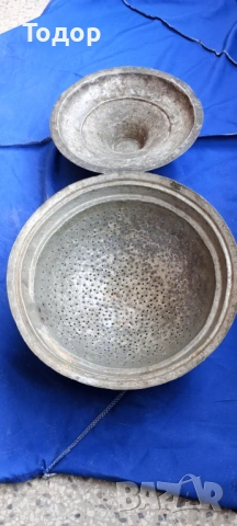 Продавам медни съдове: бакър, менче, гевгир, капак, снимка 10 - Антикварни и старинни предмети - 54292883