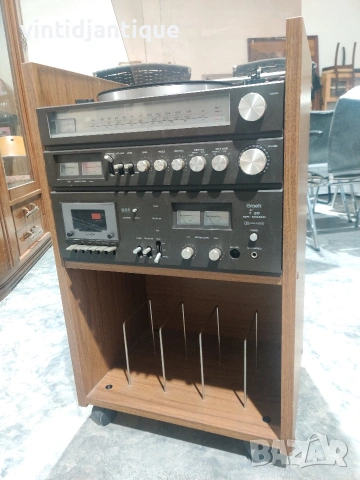 Ретро аудио система Graetz T30 Hifi-System, снимка 5 - Антикварни и старинни предмети - 54422930