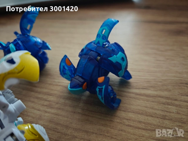 Бакуган топчета - Spin Master Bakugan 3 бр, снимка 6 - Фигурки - 54835825