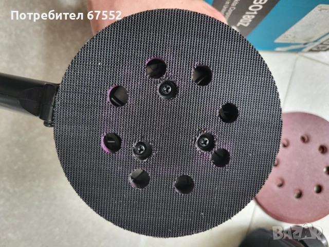 Акумулаторен орбитален шлайф Makita DBO180, LXT, 18 V, 125 мм. Само тяло. 70€ (цената е крайна), снимка 5 - Други инструменти - 54568006