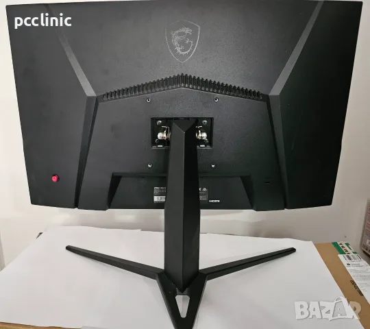 Геймърски извит монитор MSI Optix G24C4 24 inch | 144Hz | 1ms | Full HD | VA  | HDMI, снимка 7 - Монитори - 55558831