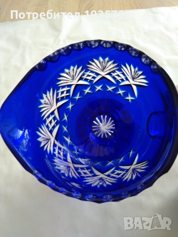 Кристална ваза, снимка 2 - Вази - 54223446