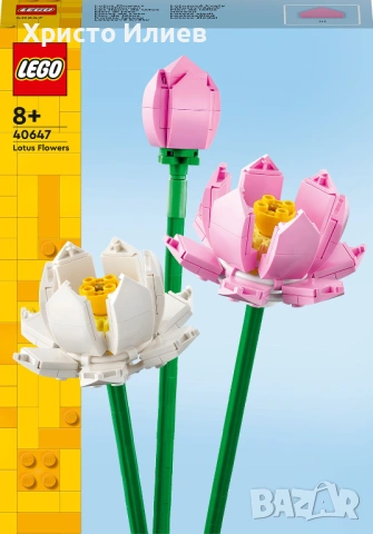 Конструктор Лего LEGO Iconic Лотоси 40647