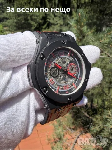 Hublot Big Bang Unico Ferrari Мъжки Часовник С Автоматичен Хронограф Код Chronolux38, снимка 7 - Мъжки - 55639038