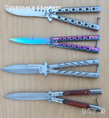 Сгъваем нож пеперуда /Butterfly Knife/-3 модела  , снимка 3 - Ножове - 28603899