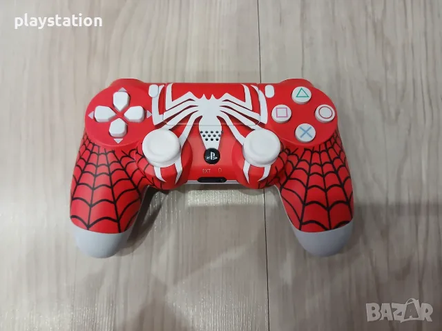 Уникални ЛИМИТИРАНИ Джойстици за PS4 / PC – Чисто Нови (Spider-Man & GTA V), снимка 3 - Аксесоари - 55693949