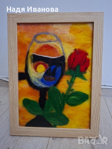 Картини от вълна, снимка 3 - Картини - 53093739