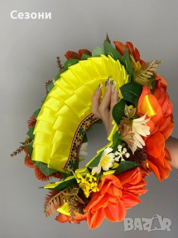 Диадема ручна изработка, снимка 5 - Аксесоари за коса - 54137458