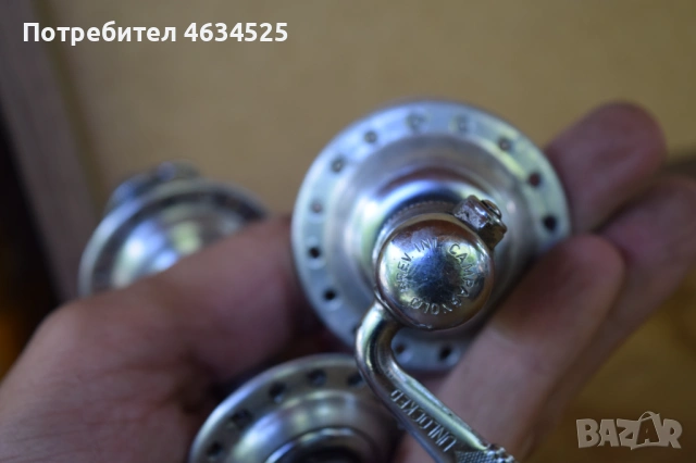 Ретро Шосейни Главини Campagnolo Record 32 дупки Комплект, снимка 8 - Части за велосипеди - 54884772