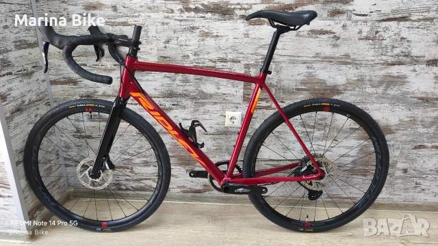НОВ шосеен/Gravel велосипед Ridley Fenix SLA SRAM Rival/Apex XPLR Disc Fulcrum Rapid Red 500 27.5 |M, снимка 10 - Велосипеди - 55119661