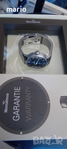 MeisterSinger Perigraph Automatic 43mm БАРТЕР, снимка 9 - Мъжки - 55242333