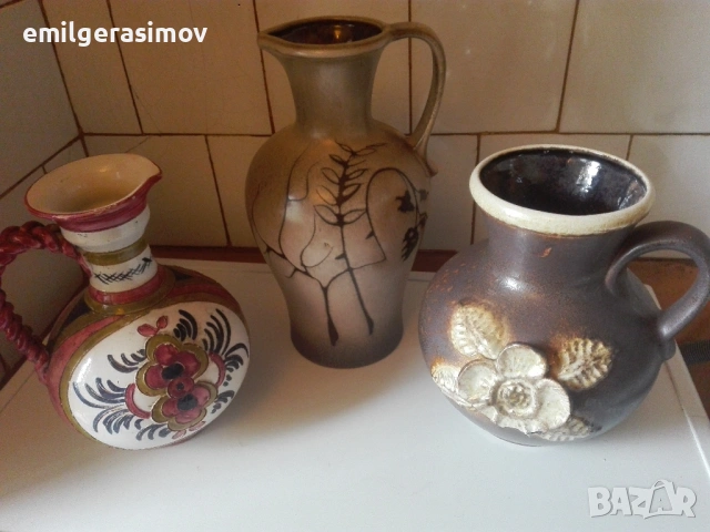 Бронзови и керамични кани., снимка 5 - Антикварни и старинни предмети - 51151371