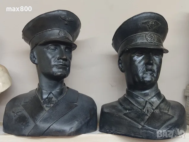 Бюст на Хитлер и Ромел