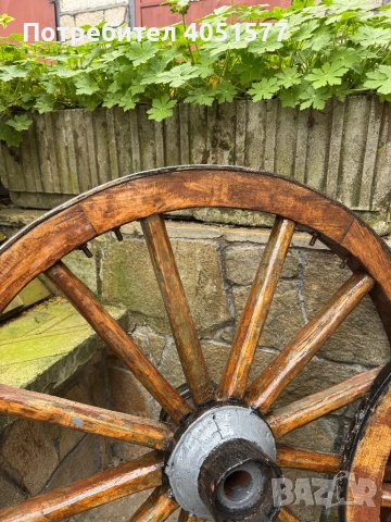 Колело от каруца, снимка 3 - Други ценни предмети - 54177457