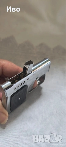 Ретро бензинова запалка „Pistolet“ (Făgăraș) – Соц сувенир, Нова / Перфектна!, снимка 11 - Колекции - 55059073