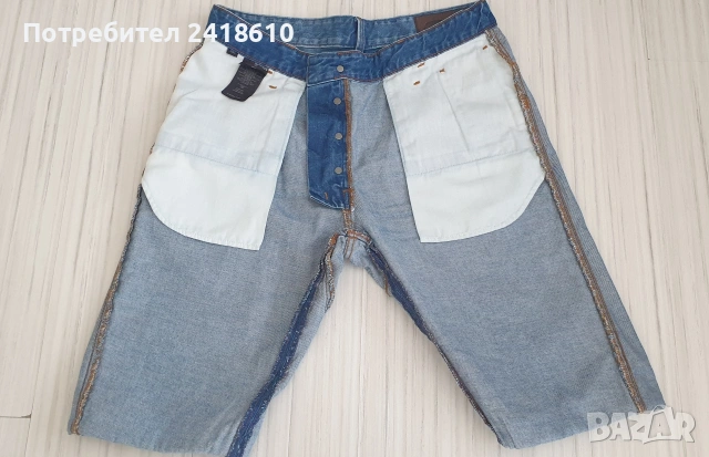 G - Star Arc 3D 1/2  Short Jeans Mens Size 32 ОРИГИНАЛ! Мъжки Къси Дънкови Панталони!, снимка 5 - Къси панталони - 54792106