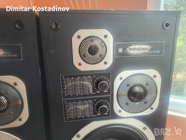 тонколони vintage  universum hi fi 6000, снимка 3 - Тонколони - 55248437