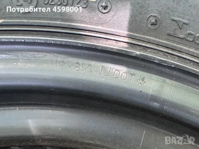 НОВА Резервна гума+джанта 16цола 5x100 за Subaru Forester,Outback,XV,Legacy, снимка 12 - Гуми и джанти - 55315177