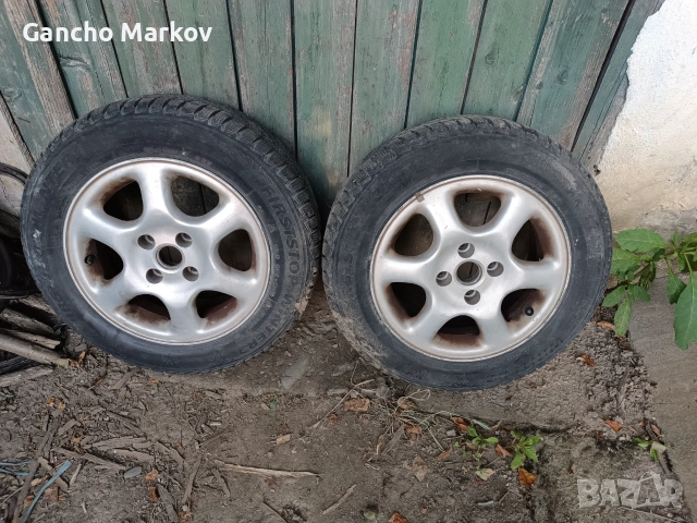 2 Броя Джанти с Гуми 14 4х100