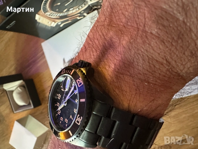 Автоматичен часовник - Antoine Nicolas - Batumi, снимка 12 - Мъжки - 53287574