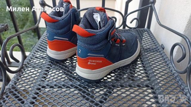 Водоустойчиви детски зимни боти Quechua shoes warm sh500, снимка 3 - Детски боти и ботуши - 55221813