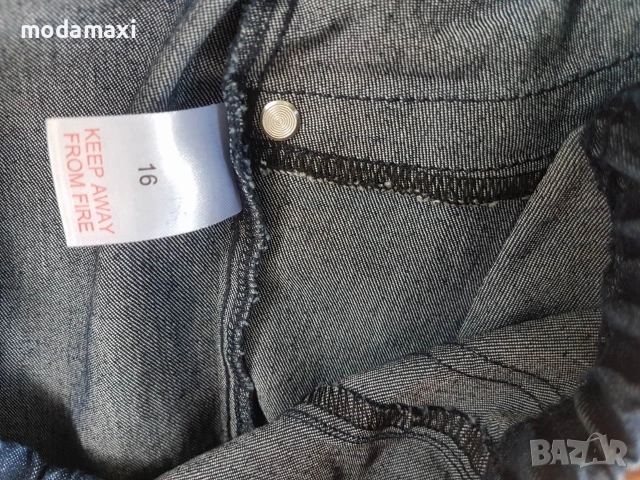 3XL – Нови дънки под коляното„Bm” , снимка 7 - Дънки - 55053336