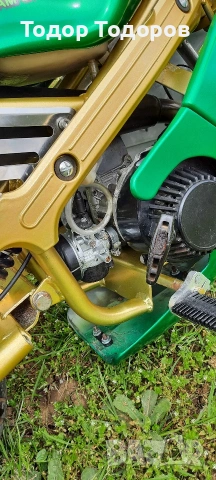 Мини мото ПИСТОВ pocket детски мотор Dirt bike 54cc, снимка 7 - Мотоциклети и мототехника - 54202932