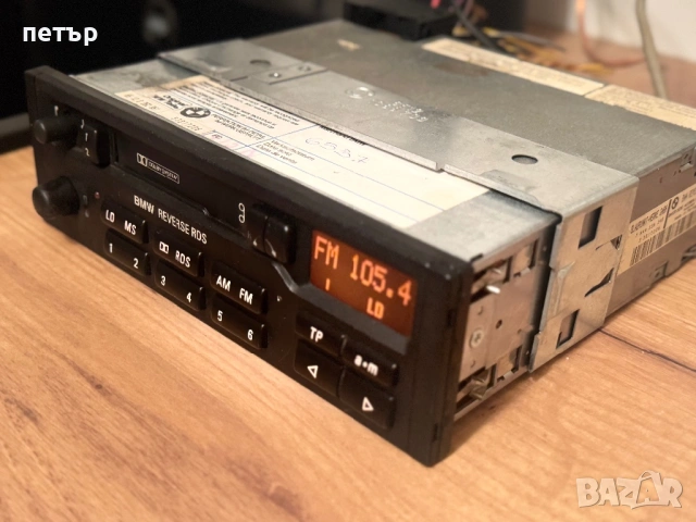 Оригинален касетофон bmw e30 e34 e28 e36 , снимка 2 - Части - 54636591