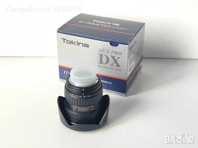 Обектив Tokina 11~16 mm AT-X 116 PRO DX II / F 2.8 / Aspherical / Crop Frame for Nikon