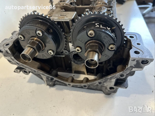 Цилиндрова глава с разпределителни валове за Mercedes SLK R171 2.0K (2005) R2710161201, снимка 2 - Части - 54213458