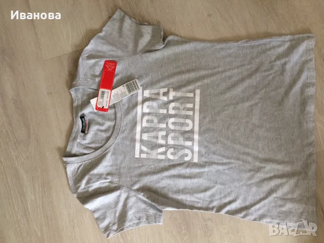 Чисто нова сива тениска КАРРА., снимка 2 - Тениски - 55499639