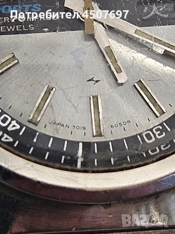 Винтидж часовник  Seiko 5 Sports 6030 (1970 г.) – Автомат, Япония, снимка 3 - Мъжки - 55147217