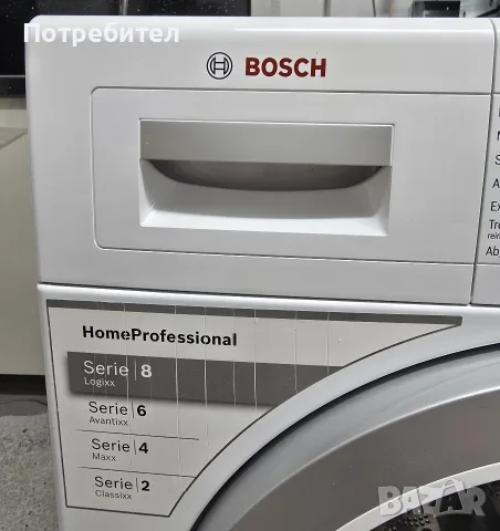 Инверторна Пералня BOSCH Serie 8 GERMANY 8кг А+++ -30% 1400оборота, снимка 4 - Перални - 55533634