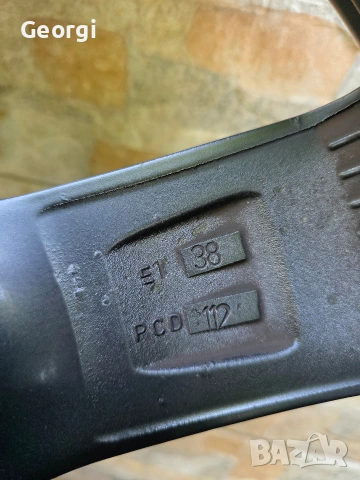 Продавам ОРИГИНАЛНИ джанти 18 ' цола 5x112 57,1 Audi a4,a6,a8 Pasat 4,5. 7 1/2 J ET38 DEZENT, снимка 6 - Гуми и джанти - 55019915
