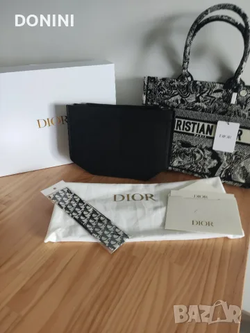 Дамска плажна чанта Christian Dior, кожа, снимка 11 - Чанти - 55431021
