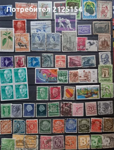 Албум с 300 бр.пощенски марки., снимка 3 - Филателия - 48177047