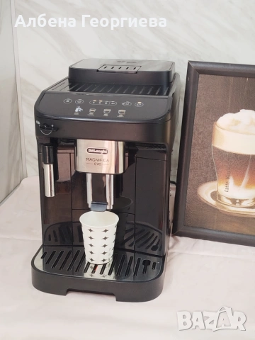 Кафе автомат DELONGHI MAGNIFICA EVO, снимка 3 - Кафемашини - 54971461