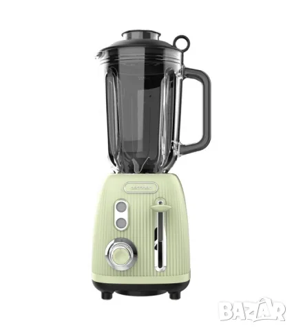 Cecotec Power Black Titanium Retro Блендер с Стъклена Каната 1,5 л 1200W Зелен, снимка 4 - Блендери - 55317506