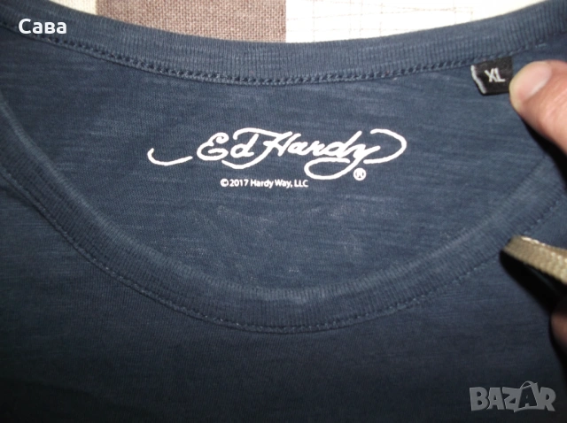 Тениски ED HARDY  мъжки,М-Л  дамска,С-М, снимка 7 - Тениски - 54839227