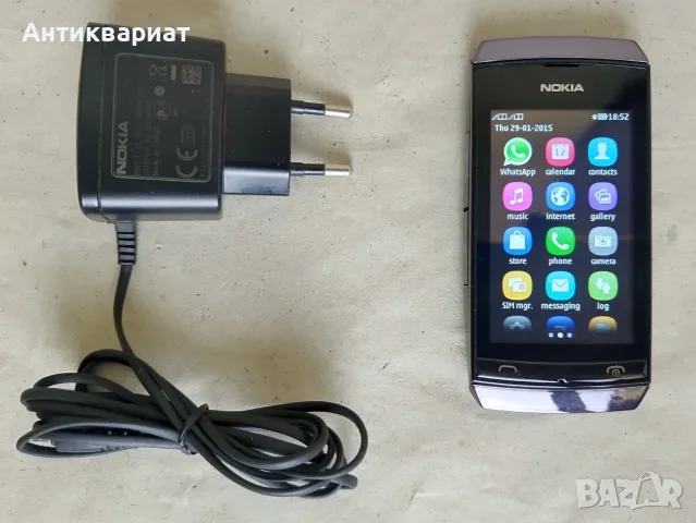 Nokia Asha 305 - Камера / Тъч скрин / Две SIM карти / Bluetooth / FM радио, снимка 2 - Nokia - 55458722