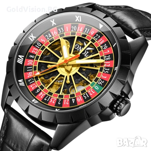 ONOLA 3869 Roulette Automatic – луксозен механичен часовник, снимка 3 - Мъжки - 55191516