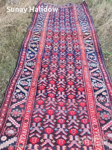 Ръчно тъкана дълга пътека, снимка 3 - Пътеки - 55649168