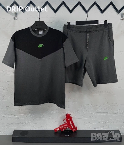 !НОВИ 7 ЦВЯТА! Мъжки Летни Екипи | Nike Tech Fleece |, снимка 2 - Спортни дрехи, екипи - 54178020