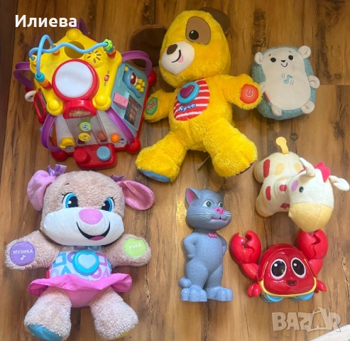 Mappy куб Fisher price куче котаракът Том и образователни играчки 